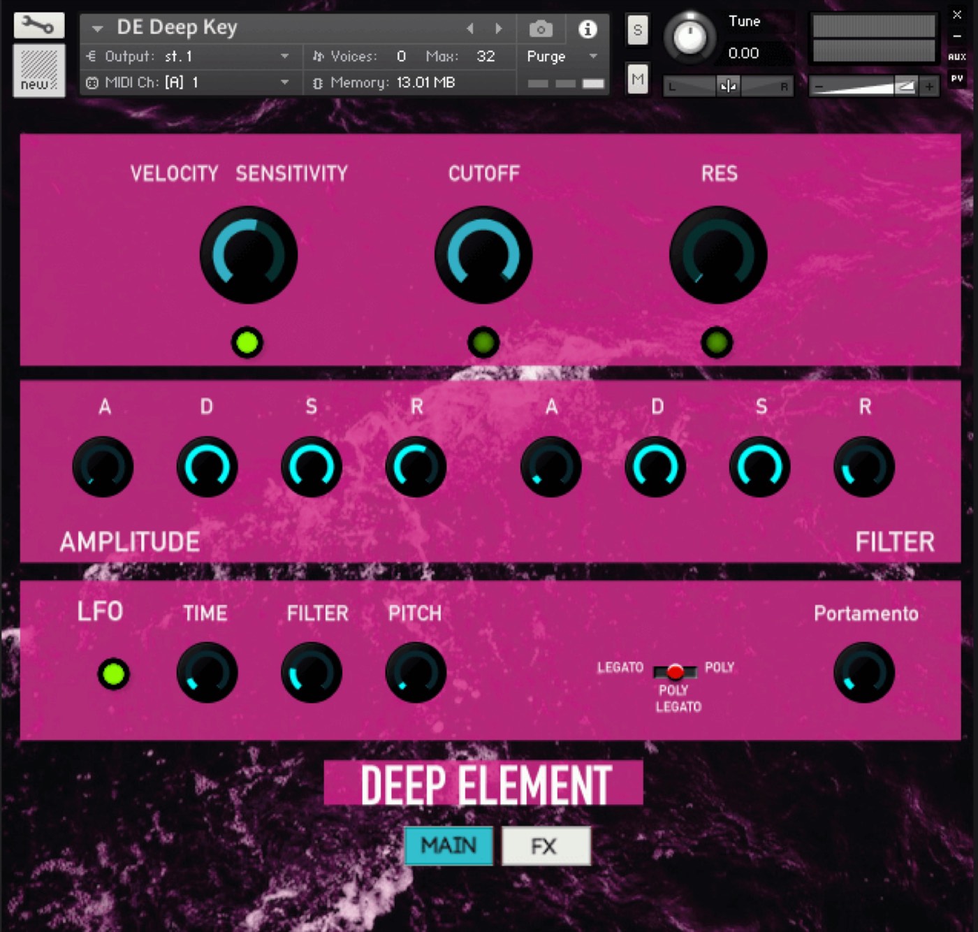 Dystopian Element Kontakt Player
